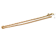 Jewellery, Necklace Singapore 18K 1,1g 38cm, in auction: Pawn – Tuesday 5 November 2013