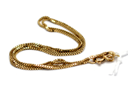 Jewellery, Necklace Box-chain 18K 2,2g 39,5cm, in auction: Pawn – Tuesday 5 November 2013
