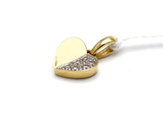 Jewellery, Charm 18K with diamonds 6xca0,005ct 1,3g, in auction: Pawn – Tuesday 5 November 2013