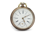 Lot, Pocket watch a case silver missing key, in auction: Pawn – Tuesday 5 November 2013