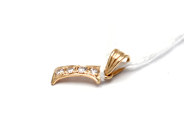 Jewellery, Pendant 18K 0,7g with stones, in auction: Pawn – Tuesday 5 November 2013