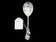 Lot, Dessertspoon Rosen 167mm in silver 32,9g, in auction: Pawn – Tuesday 5 November 2013