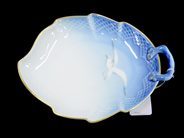 Curio, Dish, with handle Chopenhagen B & G model Blue Måsten third sortering 24,5cm, in auction: Pawn – Tuesday 5 November 2013