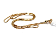 Jewellery, Necklace, Box-chain 42cm 9K 1,7g, in auction: Pawn – Tuesday 5 November 2013