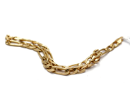 Jewellery, Bracelet, Figaro 19,5cm 18K 9,0g, in auction: Pawn – Tuesday 5 November 2013
