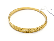 Lot, Bangle, 2 items Ø6,5cm 18K 21,2g, in auction: Pawn – Tuesday 5 November 2013