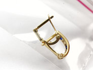 Lot, Earrings stones defect 14K 0,9g, in auction: Pawn – Tuesday 5 November 2013