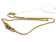 Jewellery, Necklace "curb" 18K 45cm 14,5g, in auction: Pawn – Tuesday 5 November 2013