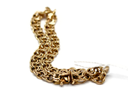 Jewellery, Bracelet Bismark (defect clasp) 18K 11,0g, in auction: Pawn – Tuesday 5 November 2013