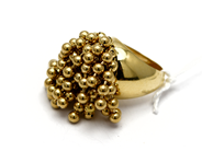 Jewellery, Ring with "paste-bollar" 18K SIZE 17 1/2 37,8g, in auction: Pawn – Tuesday 5 November 2013