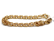 Jewellery, Bracelet Bismark 18K 19cm 21,2g, in auction: Pawn – Tuesday 5 November 2013