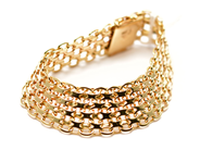 Jewellery, Bracelet X-bracelet (somewhat defect) 18K 18,5cm 36,2g, in auction: Pawn – Tuesday 5 November 2013