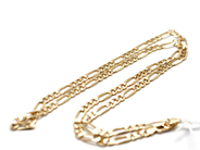 Jewellery, Necklace 18K Figaro 60cm 22g, in auction: Pawn – Tuesday 5 November 2013
