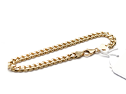 Jewellery, Chain bracelet 18K "curb" 20cm 19,8g, in auction: Pawn – Tuesday 5 November 2013