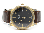 Watches, Men´s wristwatch Tissot Ref T033410A Sn: 10JA0310960 worn förgyllning battery slut with leather strap ragged, in auction: Pawn – Tuesday 5 November 2013