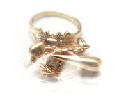 Lot, Lot of Gold 18K (=Ring imperfect, 3 Pendants imperfect, in auction: Pawn – Tuesday 5 November 2013