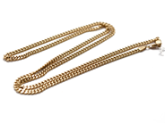 Jewellery, Necklace 14K "curb" 63cm, 22,9g, in auction: Pawn – Tuesday 5 November 2013