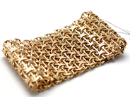 Lot, Bracelet 18K X-bracelet with bar 20cm, b43mm, in auction: Pawn – Tuesday 5 November 2013