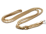 Lot, Necklace 14K "curb" 71,5cm, 55,4g, in auction: Pawn – Tuesday 5 November 2013