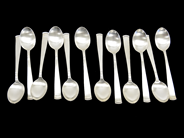 Lot, 12 Dessertspoons Rosenholm approx 16cm, in good condition, in auction: Pawn – Tuesday 5 November 2013