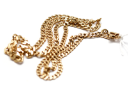 Jewellery, Necklace "curb" graduated 18K 50cm 11,2g, in auction: Pawn – Tuesday 5 November 2013