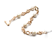 Jewellery, Bracelet with pearls 18K 19cm 9,3g, in auction: Pawn – Tuesday 5 November 2013