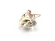 Jewellery, Earrings, one pair 18K 0,8g with stones, in auction: Pawn – Tuesday 5 November 2013