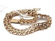 Lot, Bracelet, X-bracelet defect in loop 18K 18cm 13,1g, in auction: Pawn – Tuesday 10 December 2013