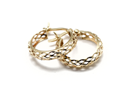 Jewellery, Earrings, 18K 1,3g, in auction: Pawn – Tuesday 10 December 2013