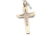 Jewellery, Pendant, Cross 18K 1,1g, in auction: Pawn – Tuesday 10 December 2013