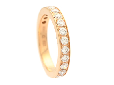 Smycken, ALLIANSRING, 18K roséguld