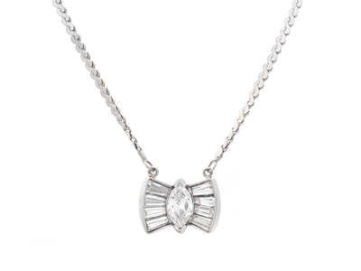 Smycken, COLLIER, 18K vitguld