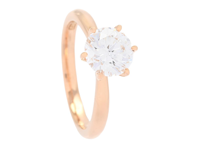 Smycken, ENSTENSRING, 18K guld