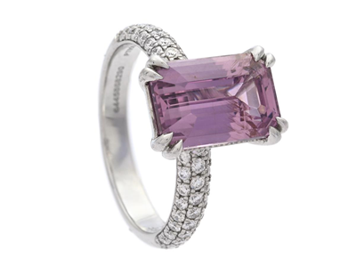 Smycken, RING, platina