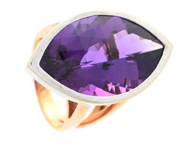 Smycken, RING, 18K roséguld