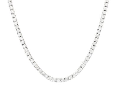 Smycken, RIVIERECOLLIER, 18K vitguld