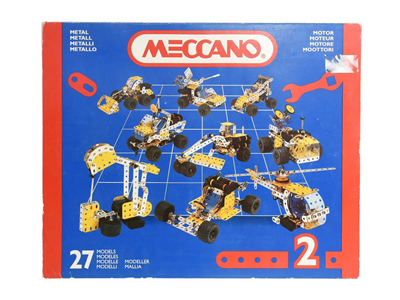 Kuriosa, LEKSAKER, meccano byggsats