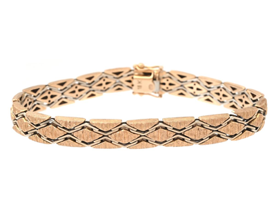 Smycken, ARMBAND, 18K guld/vitguld