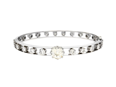Smycken, ARMBAND, 18K vitguld