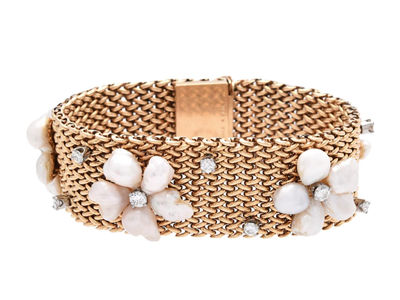 Smycken, ARMBAND, 18K guld