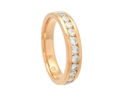 Smycken, ALLIANSRING, 18K guld