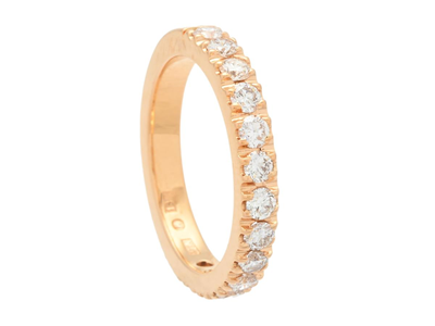 Smycken, ALLIANSRING, 18K roséguld