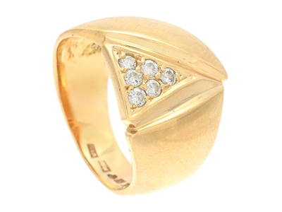 Smycken, RING, 18K guld