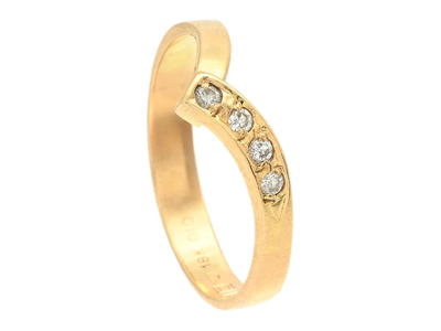 Smycken, RING, 18K guld