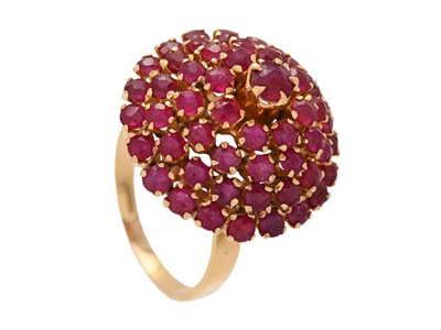 Smycken, RING, 18K guld
