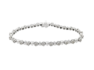 Smycken, ARMBAND, 18K vitguld