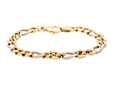 Smycken, ARMBAND, 14K guld/vitguld