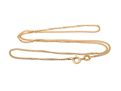 Smycken, HALSKEDJA, 18K guld