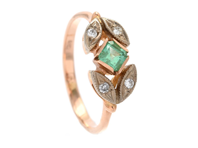 Smycken, RING, 14K guld