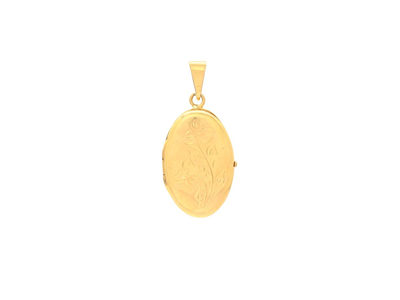 Smycken, MEDALJONG, 18K guld